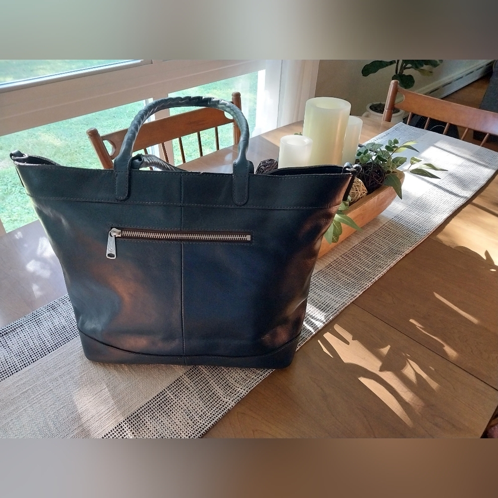 Patricia Nash Mallory Tote Caribbean Blue